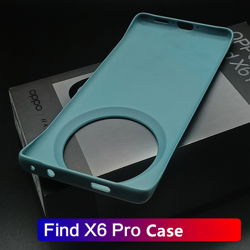 KJYF per Oppo Find X6 PRO Custodia, Trasparente Ultra-Sottile Morbido Silicone Protettivo Case [Anti-Ingiallimento] [Anti-Graffio] Bumper Cover per Oppo Find X6 PRO (6.82) - WM113