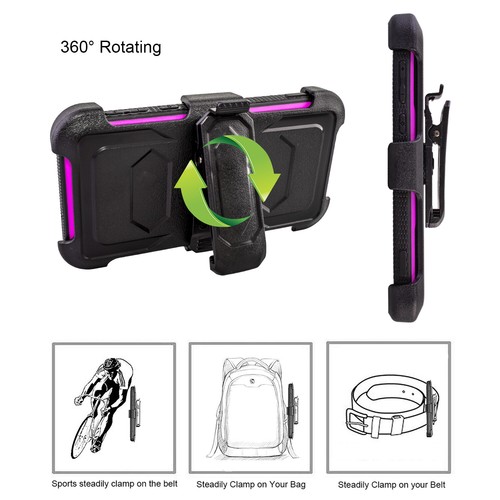 For Samsung S10 Case S10e S10 Plus Case Clip Heavy Duty with Clip And Kickstand - Picture 28 of 29