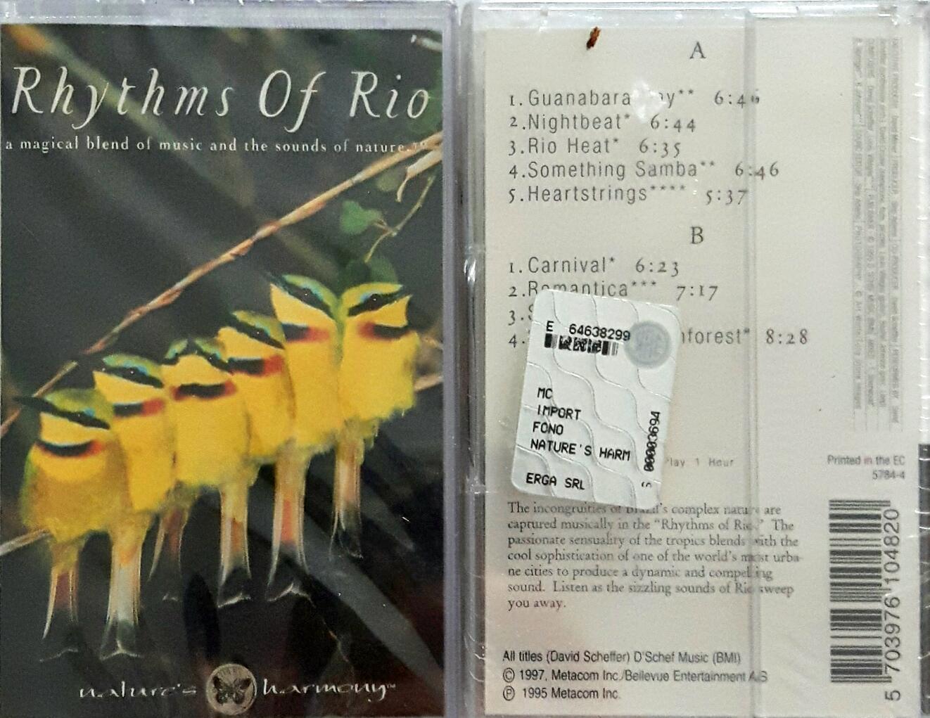 RHYTHMS OF RIO NEW AGE RILASSANTE  MC SIGILLATA SEALED