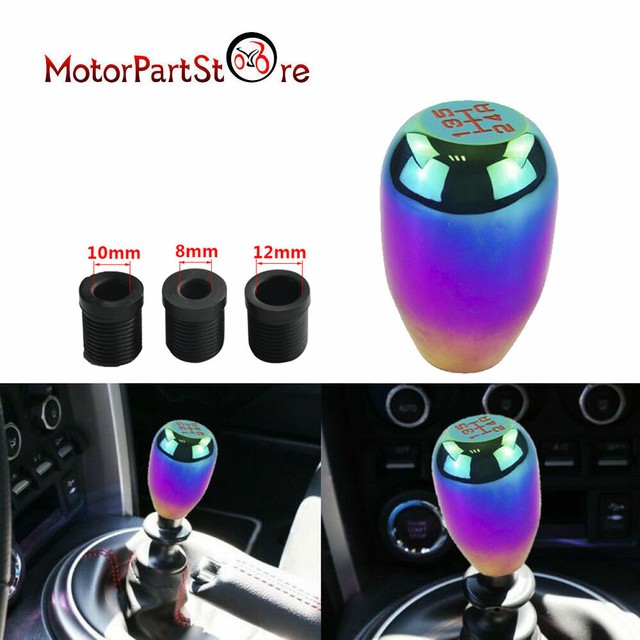 New 5 Speed JDM Aluminum Weighted Shift Knob Short Gear Shifter Knob