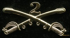 XL 2ND CAVALRY SABER HAT PIN US ARMY VETERAN GIFT SABERS SECOND CAV SWORD WOW
