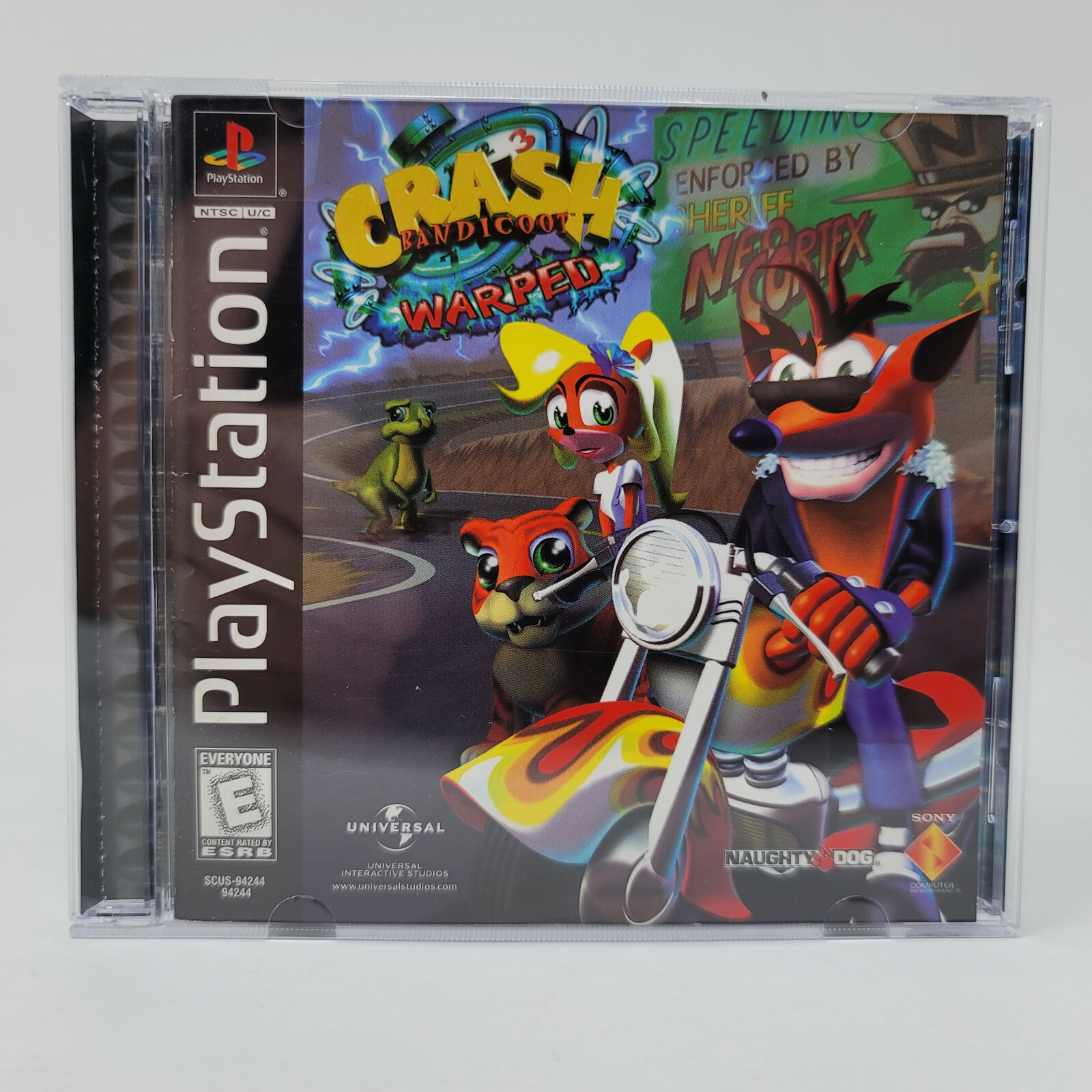 Sony PlayStation 1 - Crash Bandicoot - custom - Set of video game