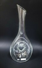 GLASS PREMIUM HAND MADE HEART SHAPE WINE BOTTLE,SERVING DECANTER,CARAFE JUG,JAR