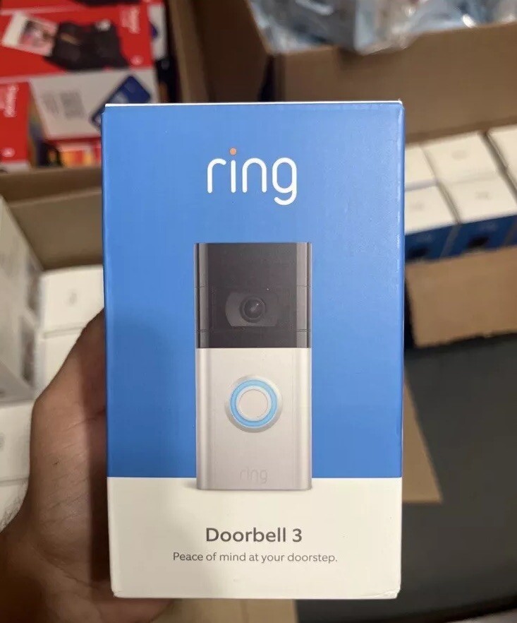 RING DOORBELL 3 BRAND NEW SEALED-image