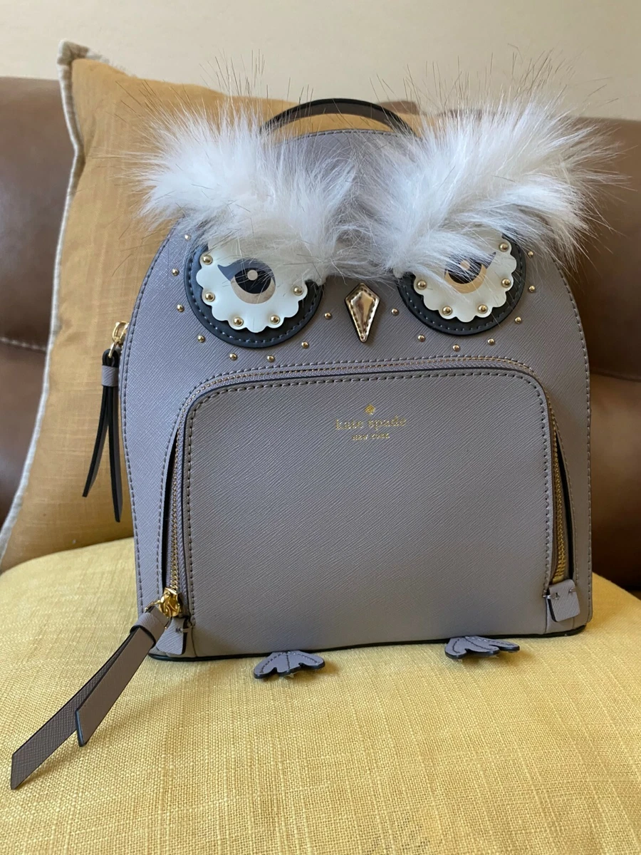 Kate spade owl Tomi star bright cityscape backpack