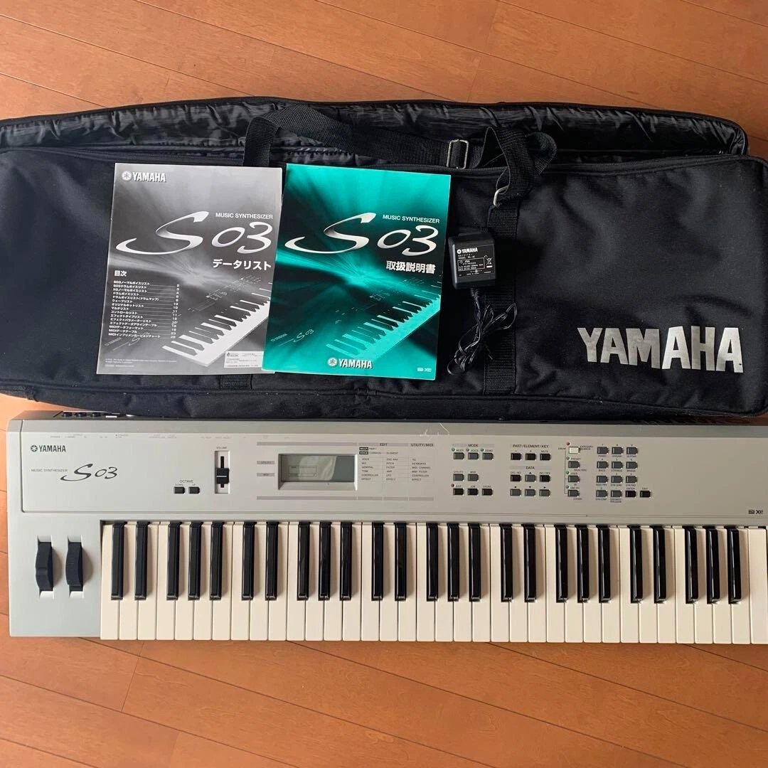 YAMAHA Synthesizer S03 Keyboard Musical Instrument Music