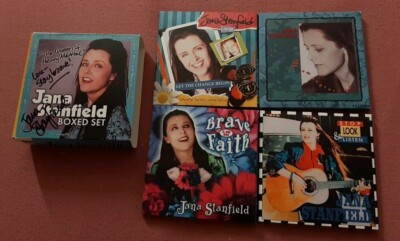 Jana Stanfield 4 CD 8 DISC box set The Queen of Heavy MENtal SIGNED Vol 1 2 3 4