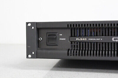 QSC PL-340 Powerlight 3 4000watt Professional Audio Power QSC PL-340 Powerlight 3 4000watt Professional Audio Power