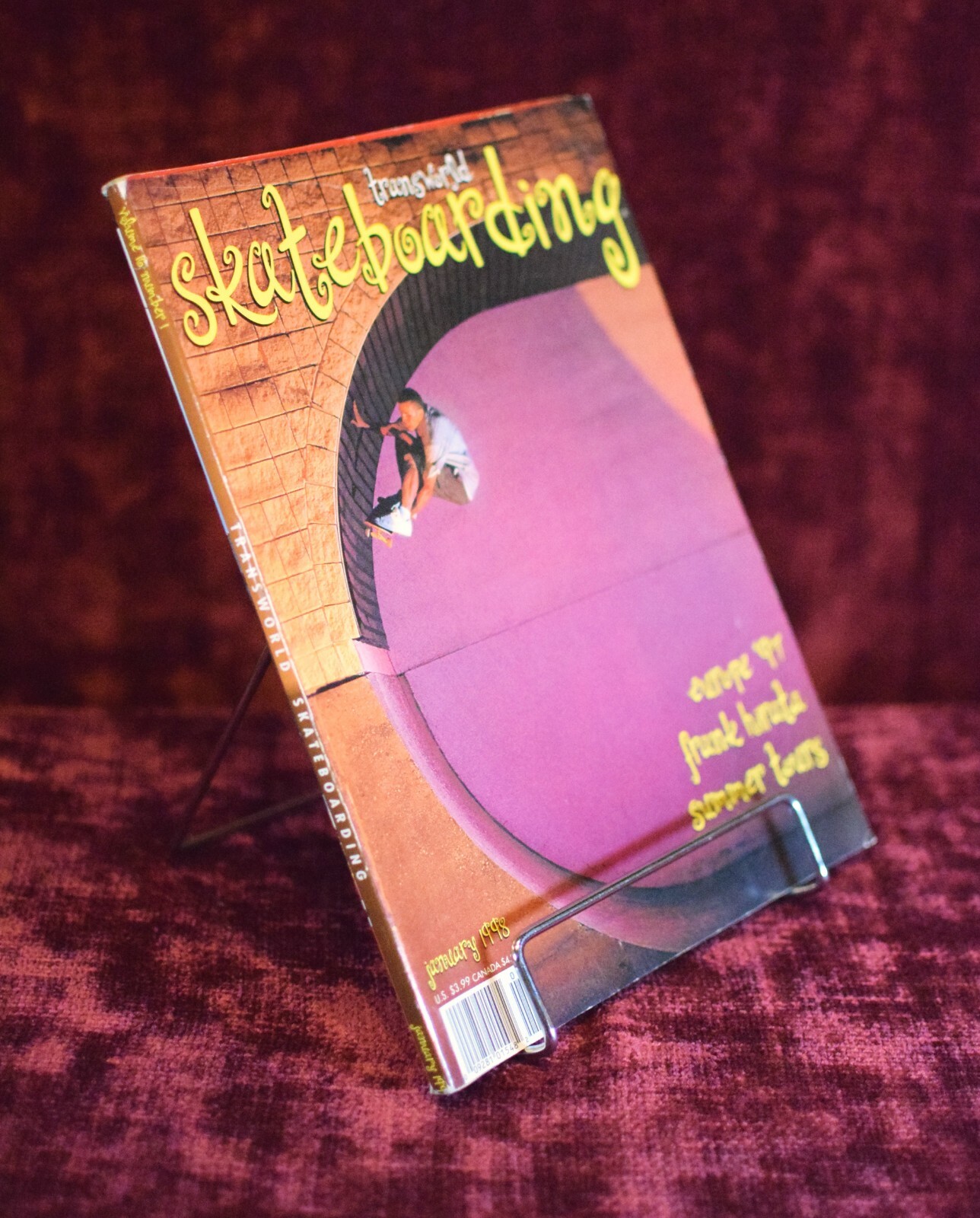 Rare and Collectible! ~ Transworld Skateboarding Magazine / January 1998!