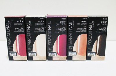 SENSATIONAIL Color Gel Polish 0.25 fl oz Nail Polish Choose Color BUY 2 GET 1 FR
