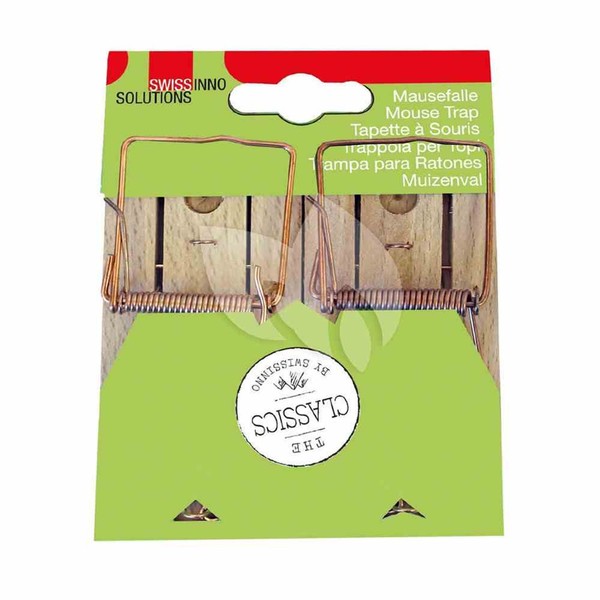 Classic Holz Mausefalle Schlagfalle Falle Maus MäUse SchäDlingsschutz Schutz Top-image