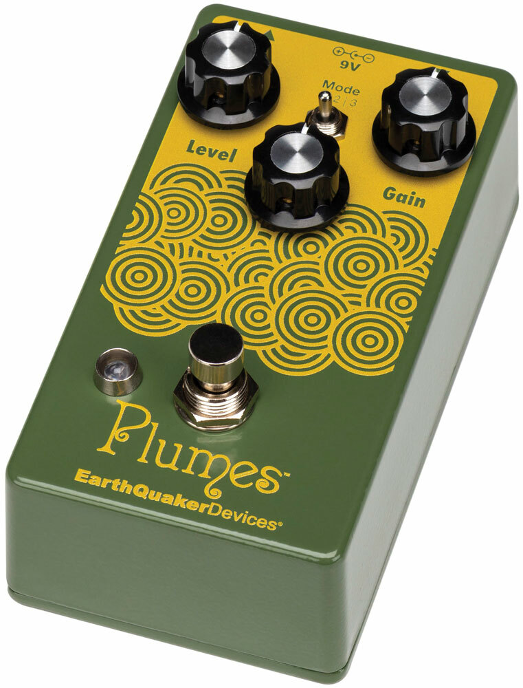 New Earthquaker Devices Plumes Small Signal Shredder Overdrive