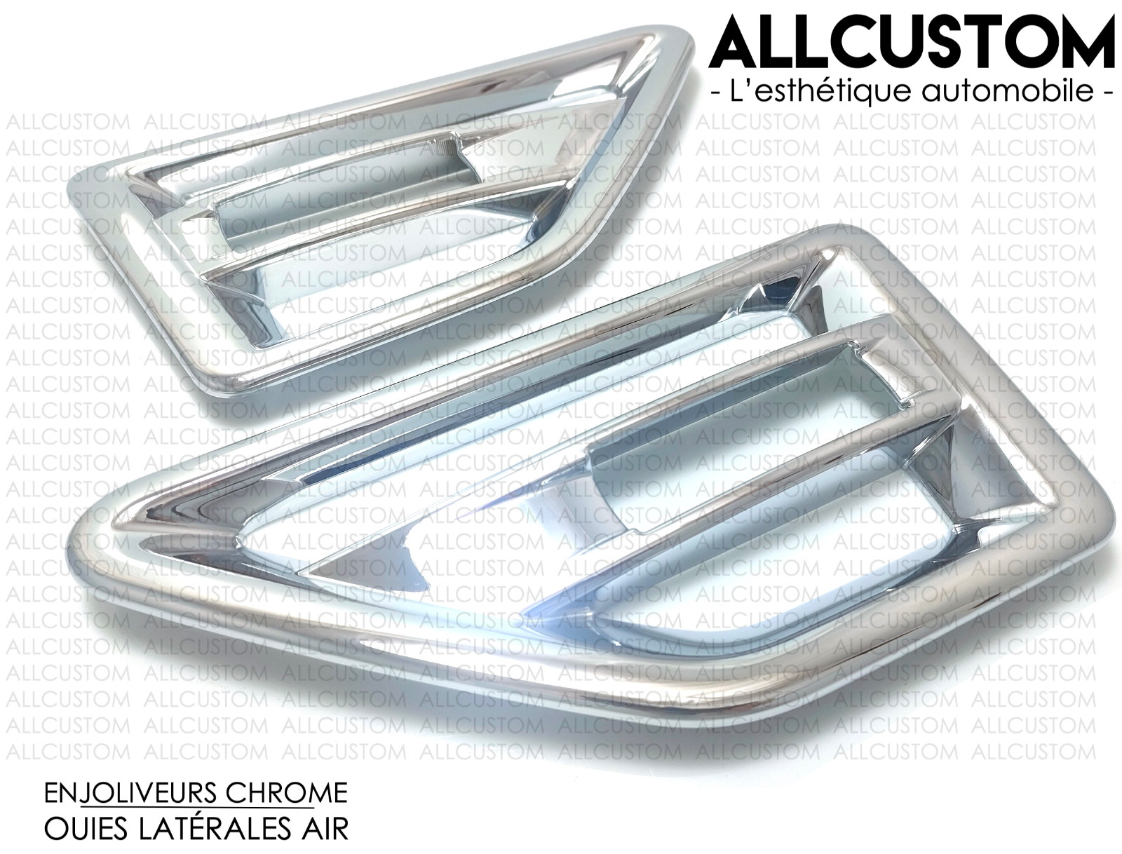 Rénover grilles ventilation latérales Freelander 2 avec cache chrome LR2