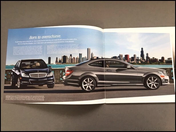2014 Mercedes Benz C-Class C250 C300 C350 C63 AMG 32-page Sales Brochure Catalog Foto 2 de 4
