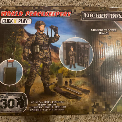 World Peacekeepers: Click N Play locker Box,19 PIECE 1:6 | eBay