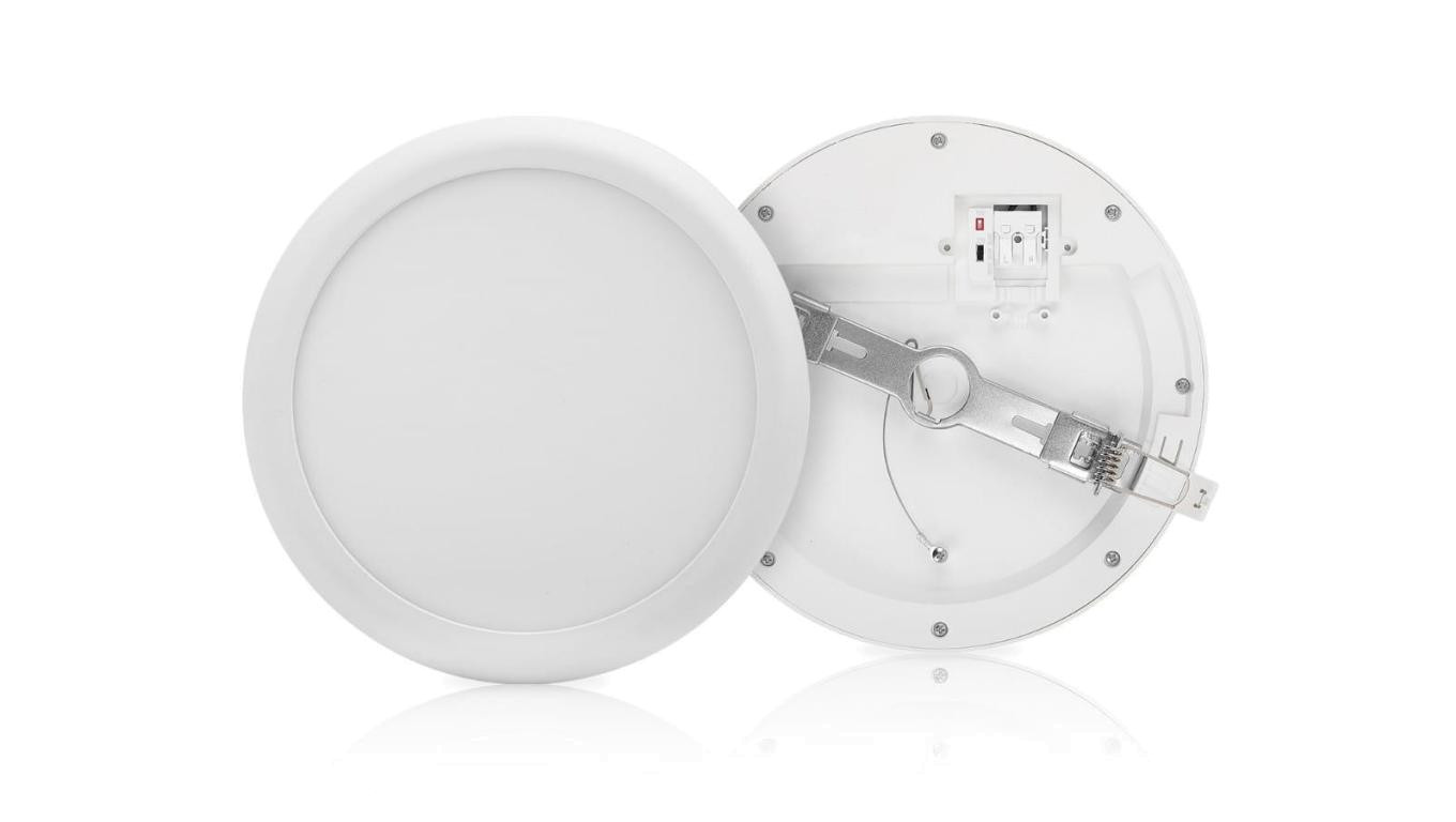 Лампа светодиодная Natynkowa Podtynkowa Plafon LED 2w1 Pherkad 25W 3000K-6000K с подсветкой