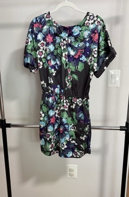 Monsoon Black Floral Mini Dress