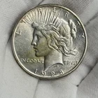 1928-S Peace Silver Dollar $1 San Francisco One 90% US Coin KEY DATE!