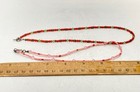 Sterling Silver 925 Turquoise Beaded Necklace Earrings Ring Jewelry Lot of 4 — photo 9