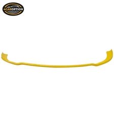 Fits 15-23 Charger SRT Yellow Front Bumper Lip Spoiler ABS Injection 1PC