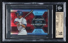 2013 Bowman Draft Red Refractor 4/5 Byron Buxton #BB BGS 10 PRISTINE 04cw