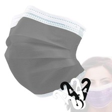 ASTM Level 3 Disposable 4-Ply Face Mask - Made in USA Filtration Efficiency  ...