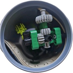 LEGO Bionicle 8535 Lewa Toa Of Air Canister And Instructions Mata Nui