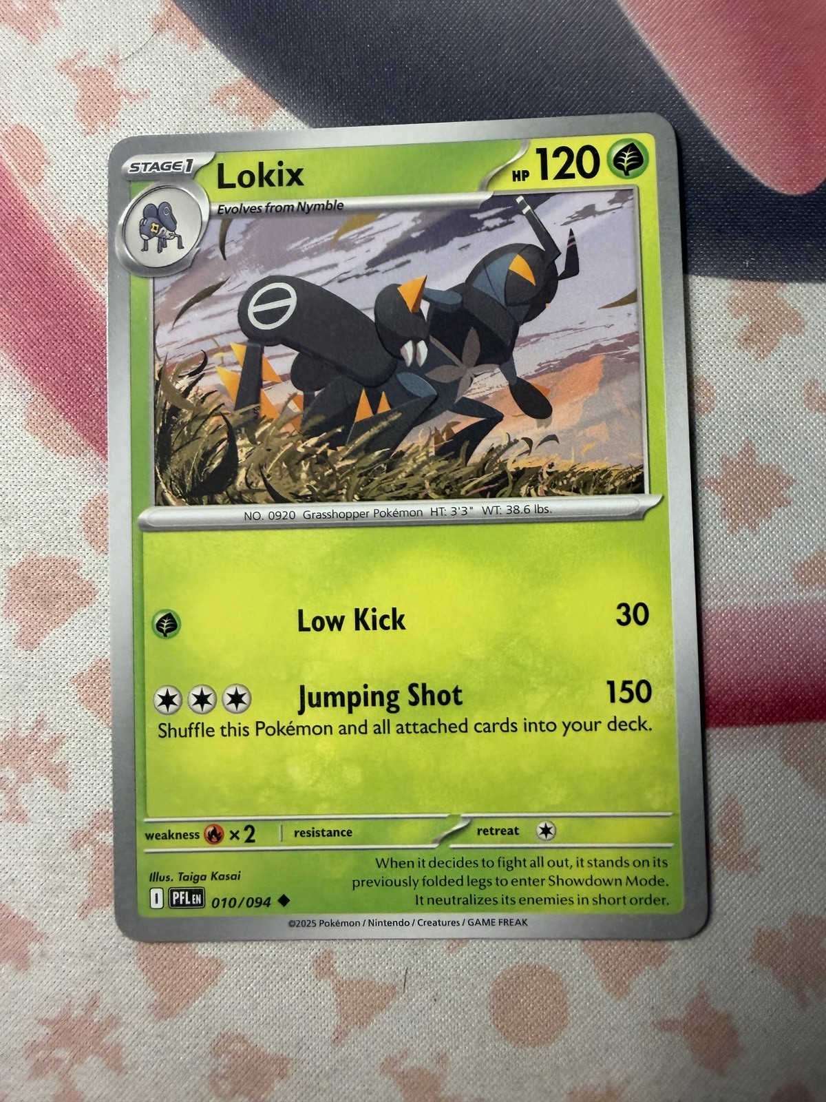Lokix Uncommon ME02: Phantasmal Flames 010/094 NM English
