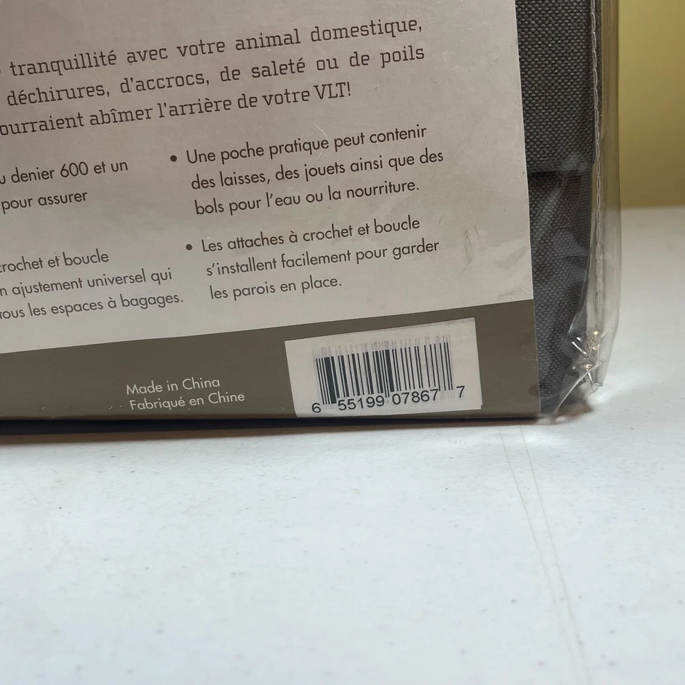 K&H Pet Products Quilted Cargo Cover 52-54" Gray Universal Fit Dogs Pets SUV New - Image 4 of 4