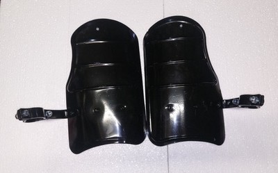 Knieschutz mit Halter neu Dnepr , K750, M72, Ural, original UdSSR schwarz