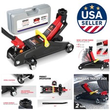 Lightweight 2 Ton Hydraulic Jack - Perfect For Garage And Industrial Use Lightweight 2 Ton Hydraulic Jack - Perfect For Garage And Industrial Use