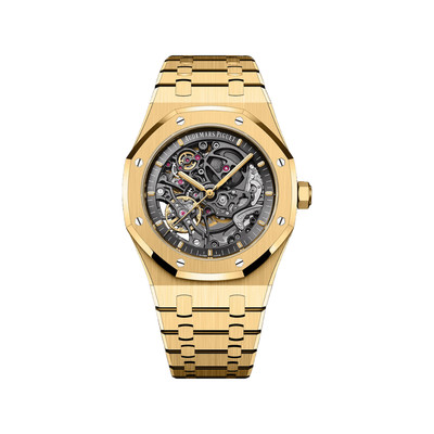 Audemars Piguet Royal Oak 15407BA.OO.1220BA.01 Double Balance Wheel Yellow Gold