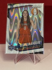 Panini 2025 Prizm WNBA Georgia Amoore White Seismic #140 Rookie