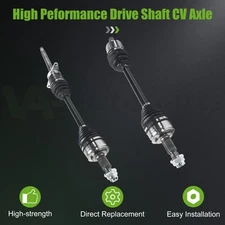 2x Front Left Right CV Axle Shaft Assembly For 2013-2016 Dodge Dart 2.0L 2.4L