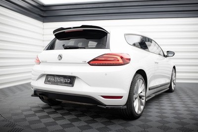 Maxton Design Diffusor Flaps V.1 passend für VW Scirocco Mk3 FL schwarz Hochglan