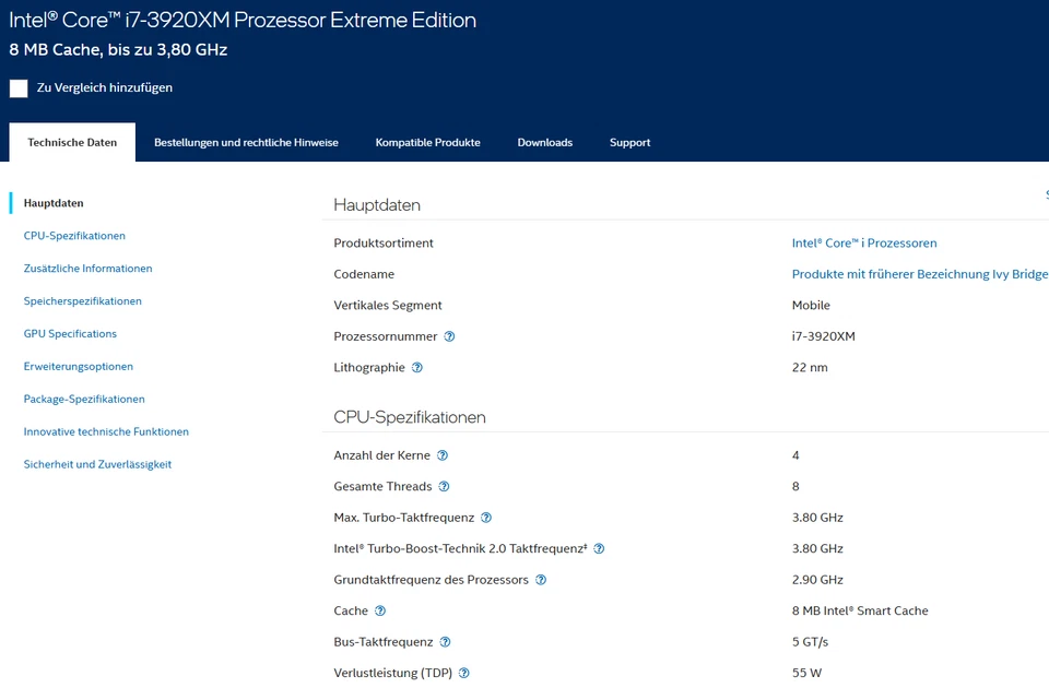 ThinkPad T430 i7-3920XM Extreme 3,8GHz 8Kern 16GB RAM 1TB SSD Win11Pro HD+Screen - Bild 2 von 2