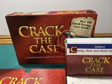Crack The Case Board Game Missing Clip Fully Playable Still