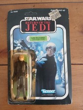 Star Wars 1983 Luke Skywalker Jedi Knight 65 Back unpunched