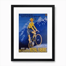 Royal Fabric Art Print Framed Wall Art Poster Canvas Print Picture