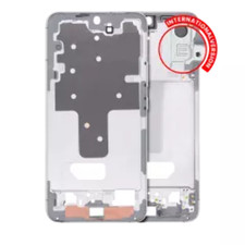 Mid-Frame Housing For Samsung Galaxy S22 Plus 5G International Version White