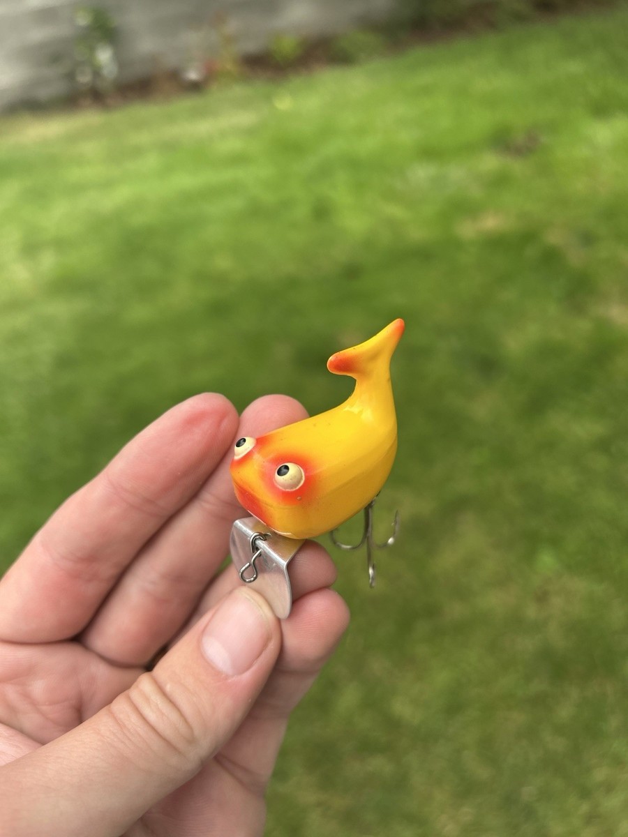 ⭐︎HEDDON⭐︎ HI-TAIL Vintage Heddon Hi-Tail Yellow Fishing Lure | eBay