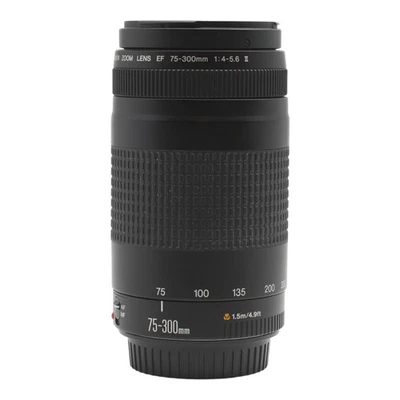 Objectif Zoom Canon Lens EF 75-300 Mm 4-5.6 - Canon EOS Digital Analog - Photo 1/4