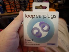 Loop Quiet 2 Earplugs Focus New Violet New In Box!!!!