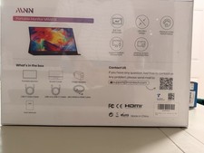 Portable Laptop Monitor, MNN M156F01, 15.6" FHD IPS Screen, NEW  Sealed
