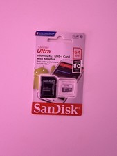SanDisk Micro SD Ultra Memory Card 64GB