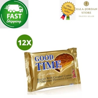12 Stück x Good Time Keks mit Karamell überzogen in Schokolade  SCHNELLER VER...