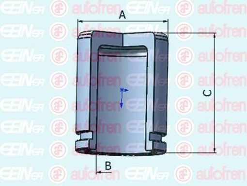 Fits AUTOFREN SEINSA D025440 Piston brake caliper