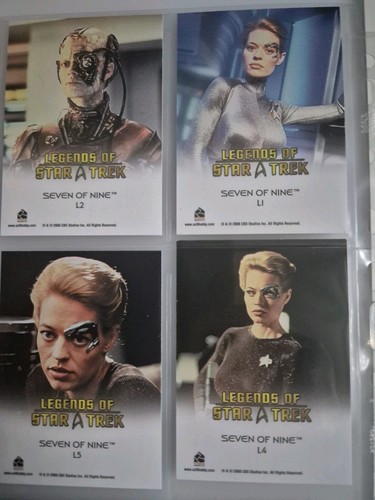 STAR TREK LEGENDS OF STAR TREK SET 1 JERI RYAN AS SEVEN OF NINE 1043/1701 - Picture 10 of 11