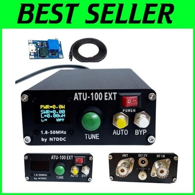 ATU-100 Antenna Tuner 1.8-50MHz OLED 3.2 Firmware-