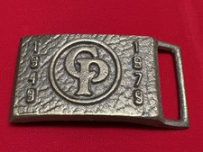 Chicago Pneumatic brass belt buckle 1949-1979